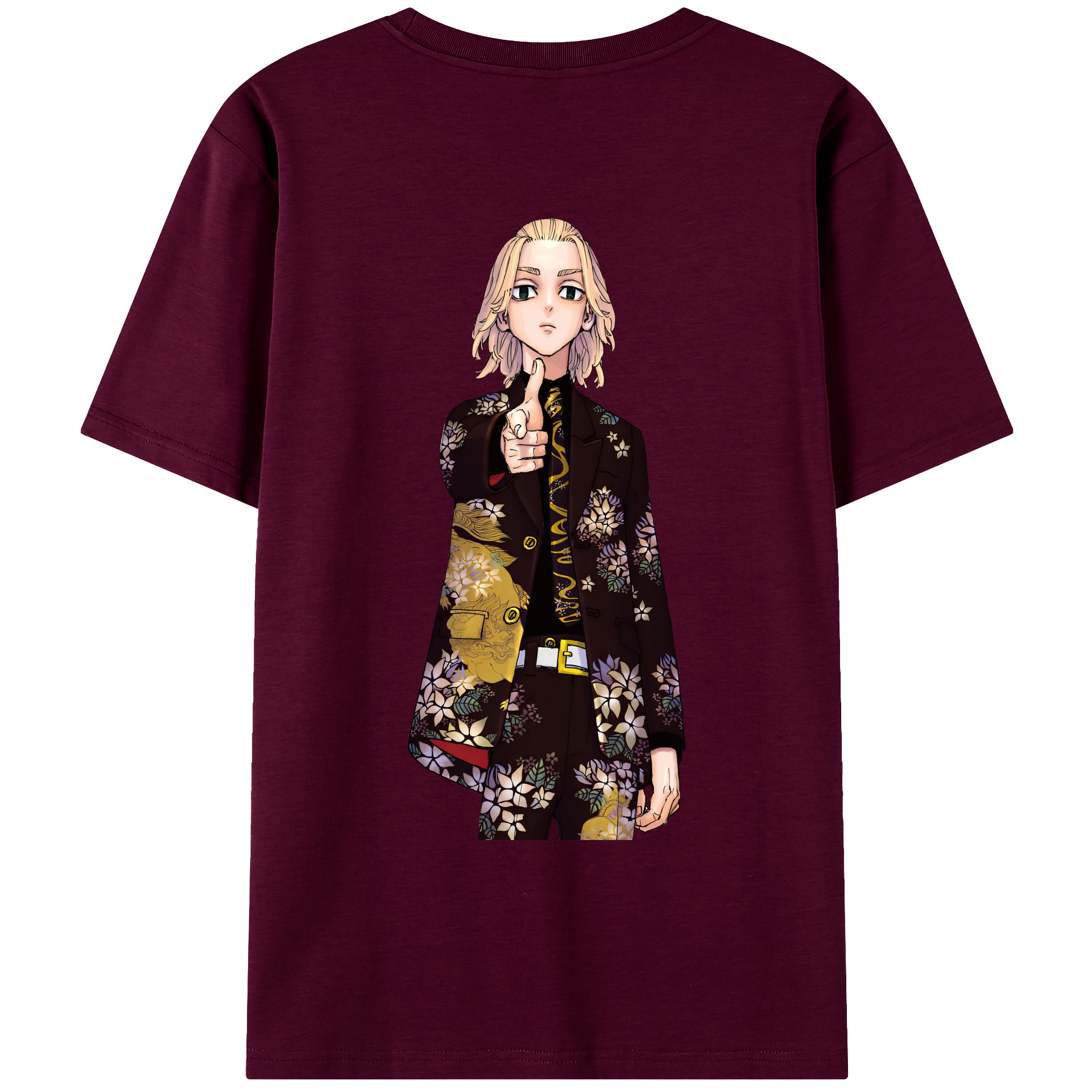 （画像用） 東京リベンジャーズ Tokyo Revengers レディース半袖Tシャツ(バックプリント)